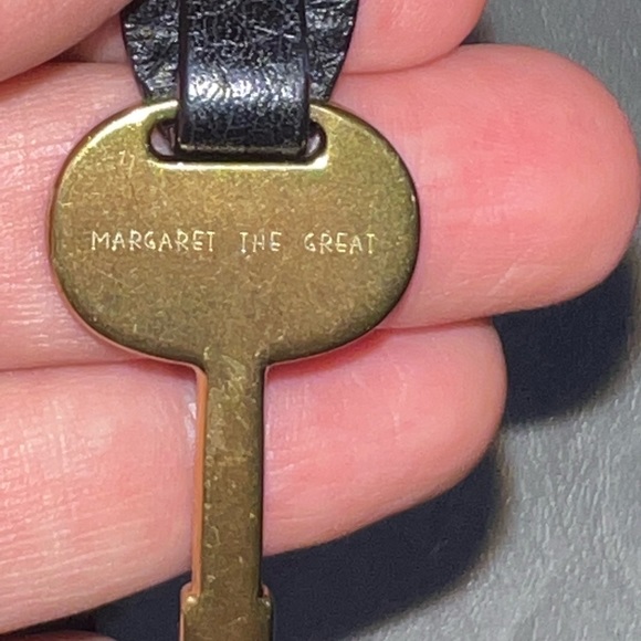 Fossil black printed hobo bag leather canvas - Picture 9 of 13